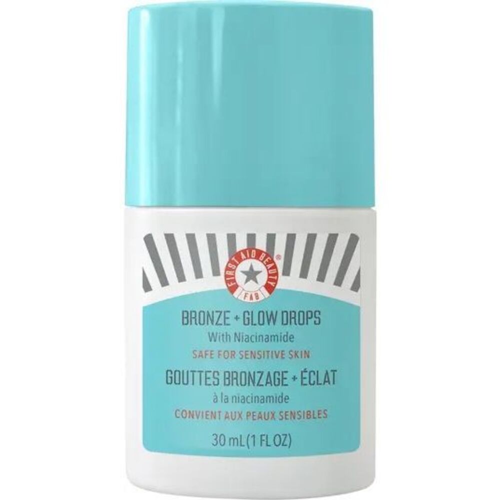 First Aid Beauty Bronze Glow Drops Niacinamide Full Size 30ml 1 Fl Oz new